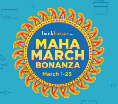 India Desire : Bankbazaar Maha March Sale : Get Rs. 750 Amazon E- Gift Voucher On Credit Card Approval